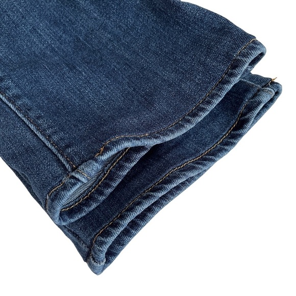 Levi's 724 High Rise Straight Jeans Distressed Ripped - Picture 10 of 16